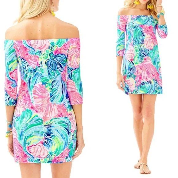 lilly pulitzer laurana off the shoulder dress lilly pulitzer laurana dress